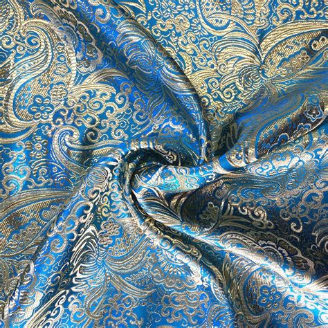 metallic blue fabric buy in bulk|blue fabric by the yard.